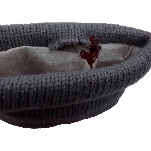 Pottery Barn Kids Peanut Natural Fair Isle Santa Wool Stocking Christmas Xmas - Picture 15 of 16